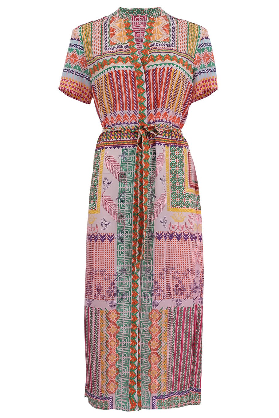 SALONI-Vicki Short Sleeve Dress-
