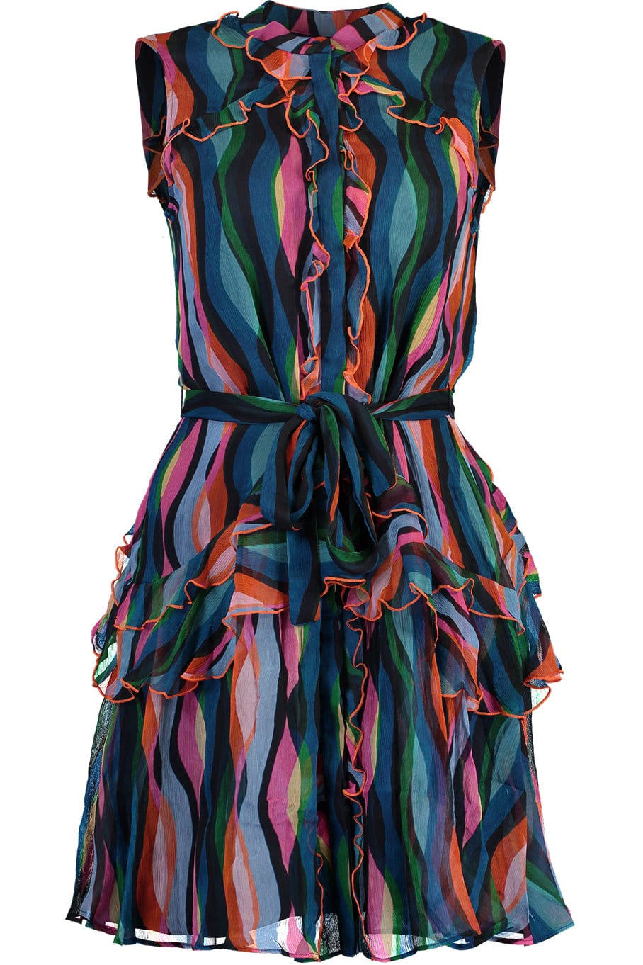SALONI-Tilly Ruffle B Dress-