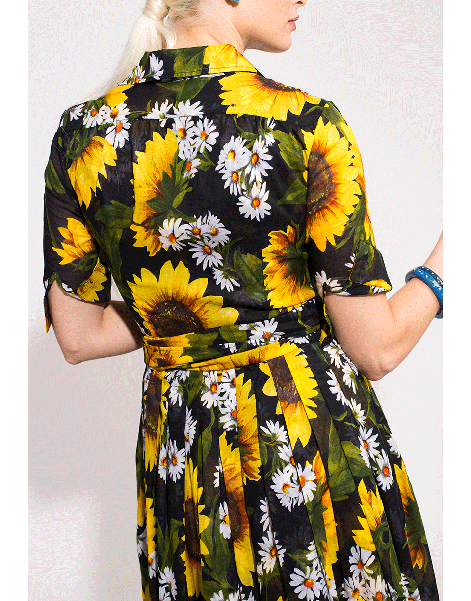 Oceana Sunflower Dress | SAMANTHA SUNG  Marissa Collections