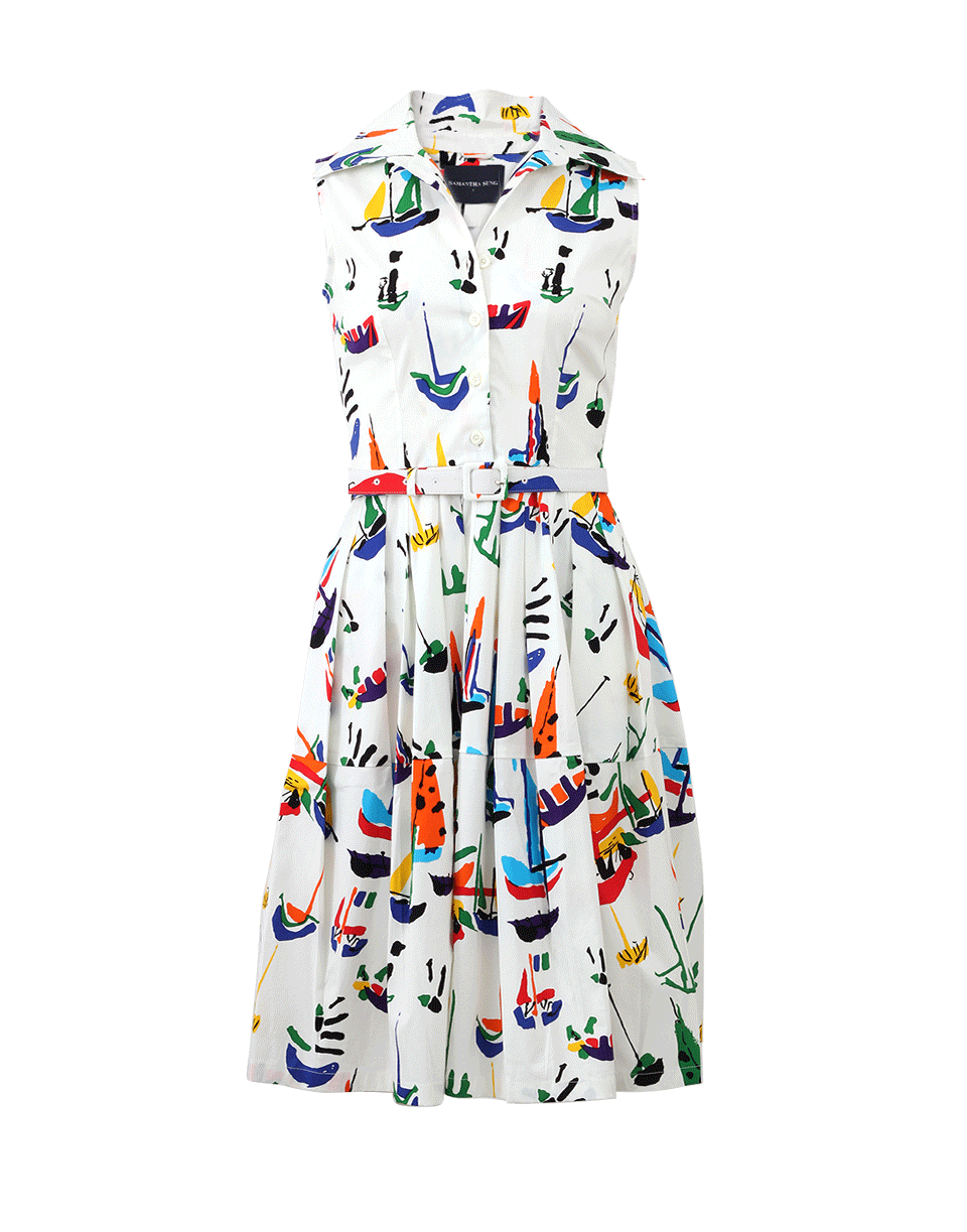 SAMANTHA SUNG-Claire Sailboat Dress-