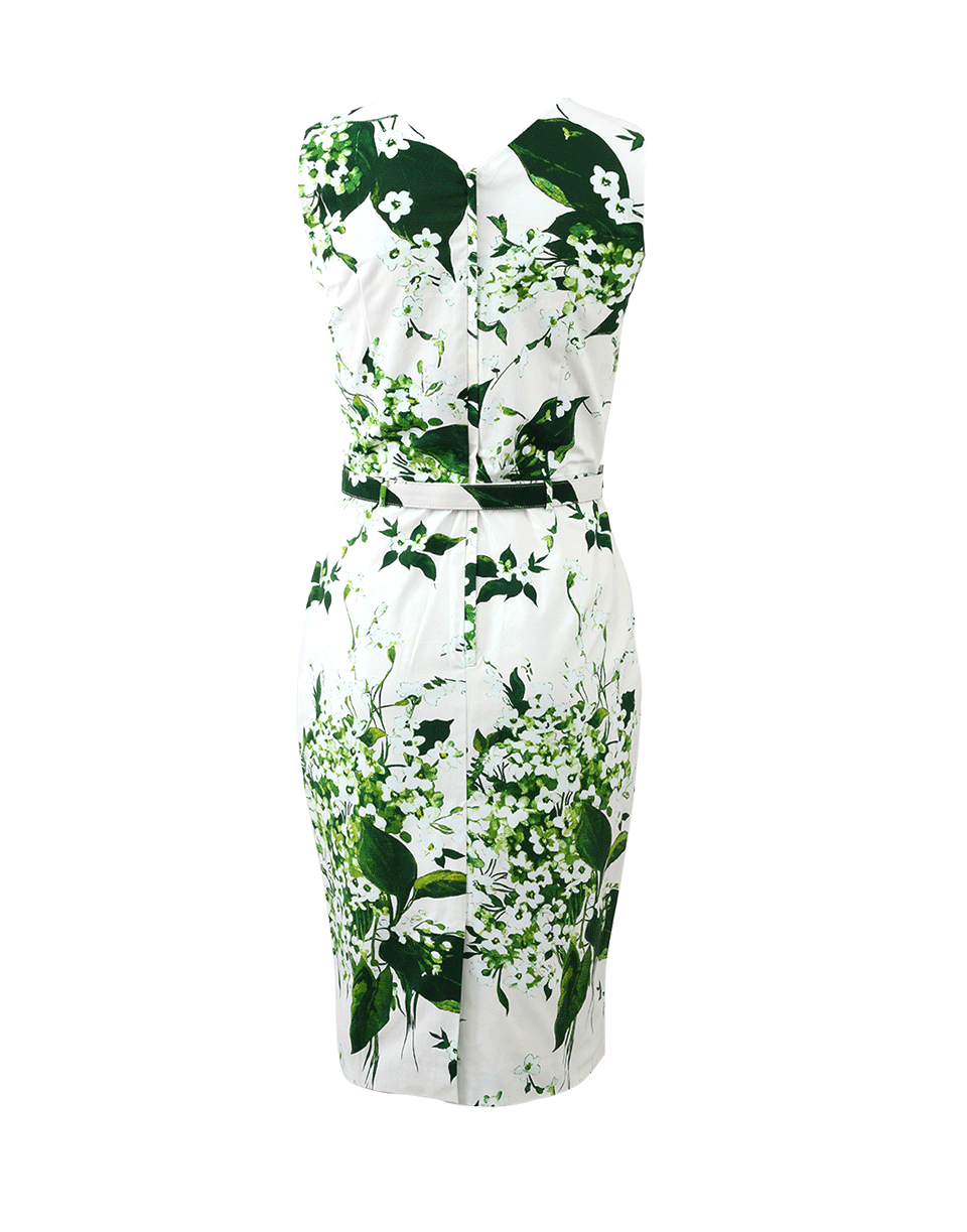 SAMANTHA SUNG-Victoria White Blossoms Dress-