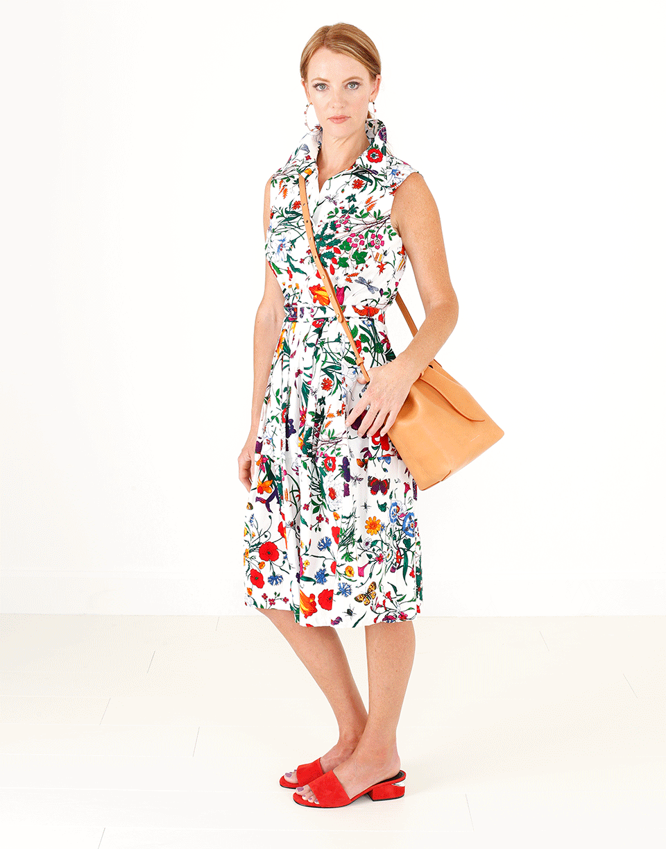 SAMANTHA SUNG-Claire Garden Shirt Dress-