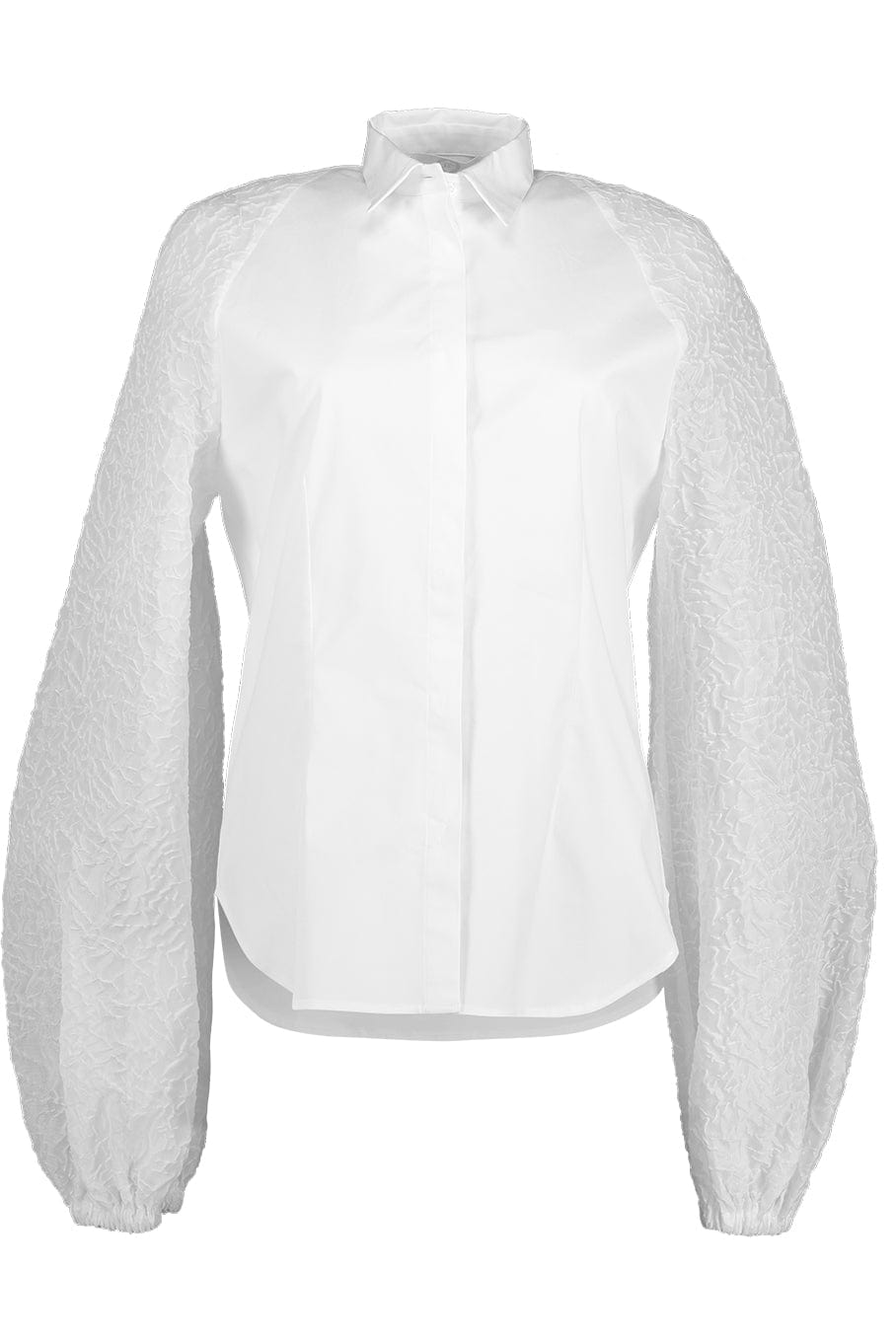 SARA BATTAGLIA-Long Sleeve Glam Shirt-