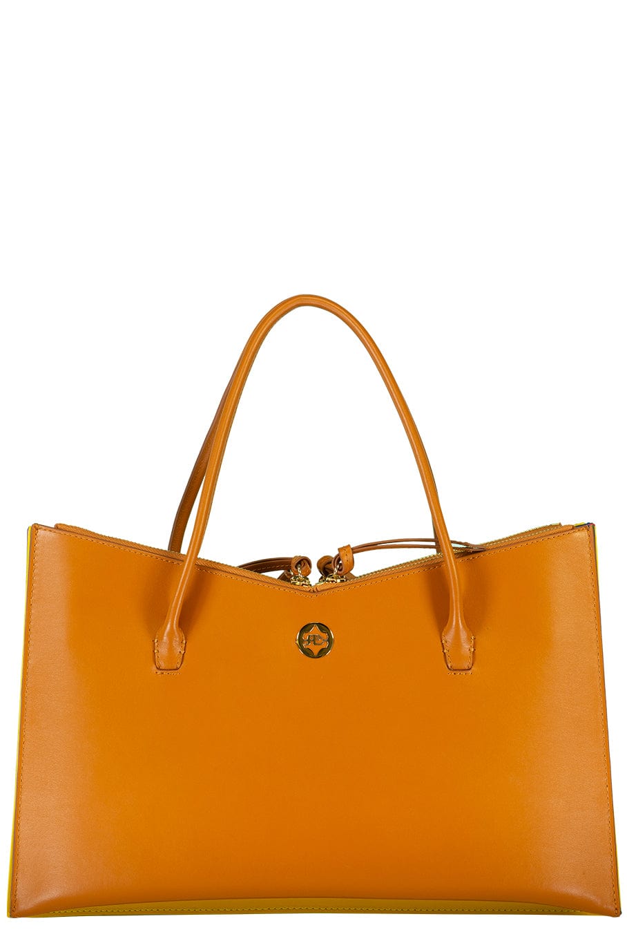SARA BATTAGLIA-Tati Tote-CAMEL RAINBOW