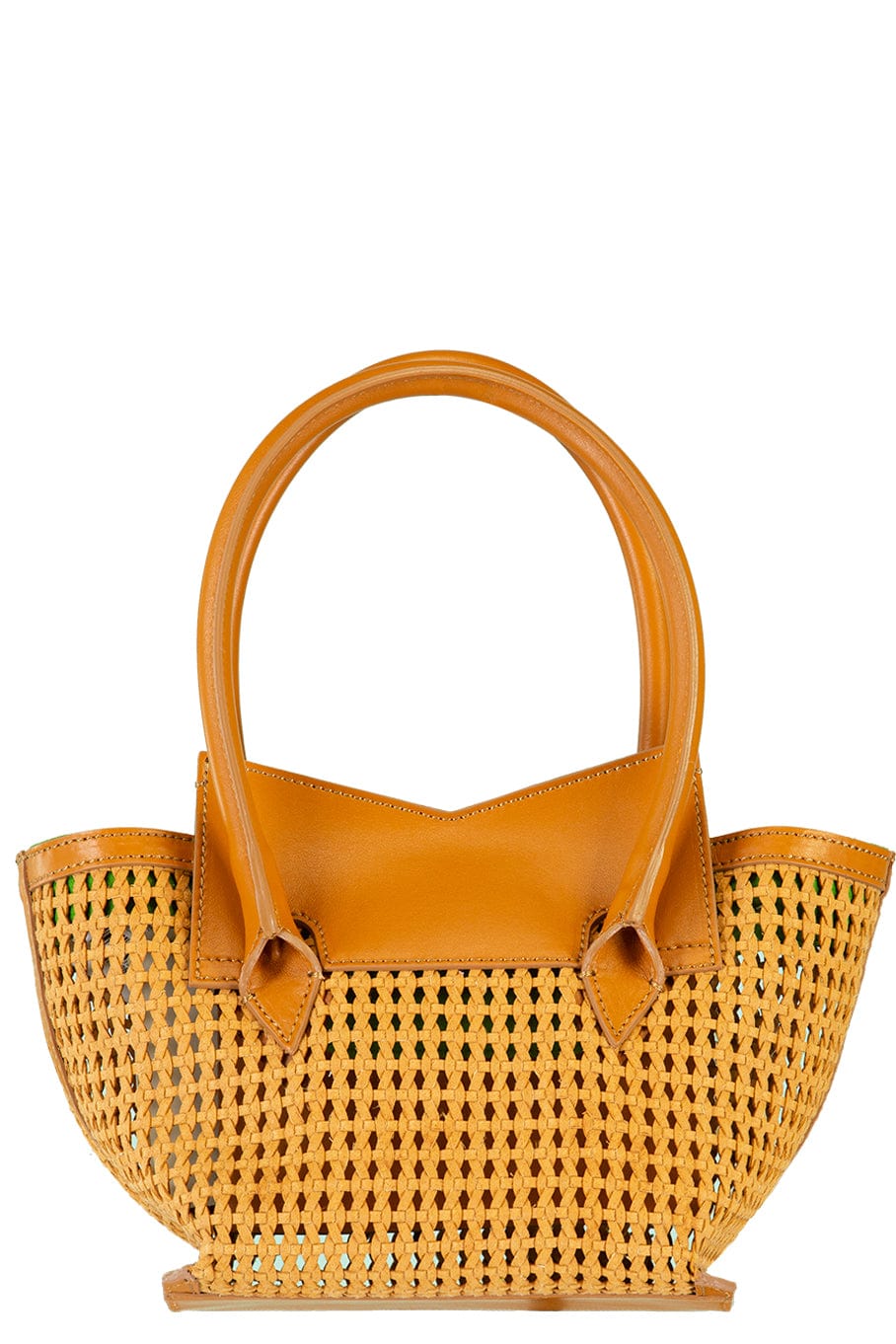 SARA BATTAGLIA-Lara Woven Bag-INTRECIA