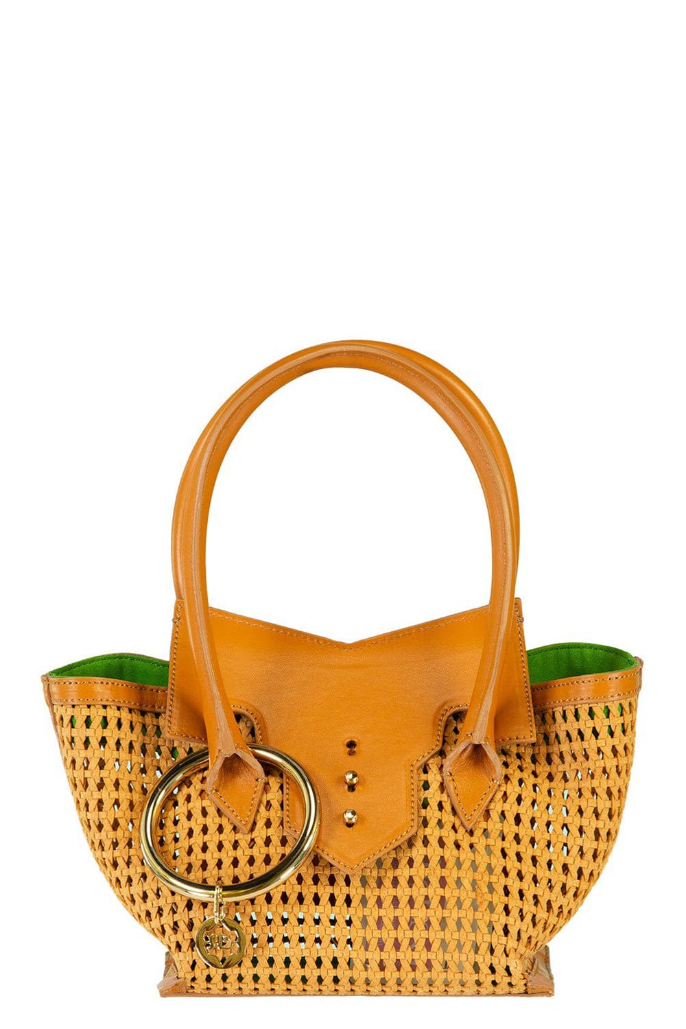 SARA BATTAGLIA-Lara Woven Bag-INTRECIA