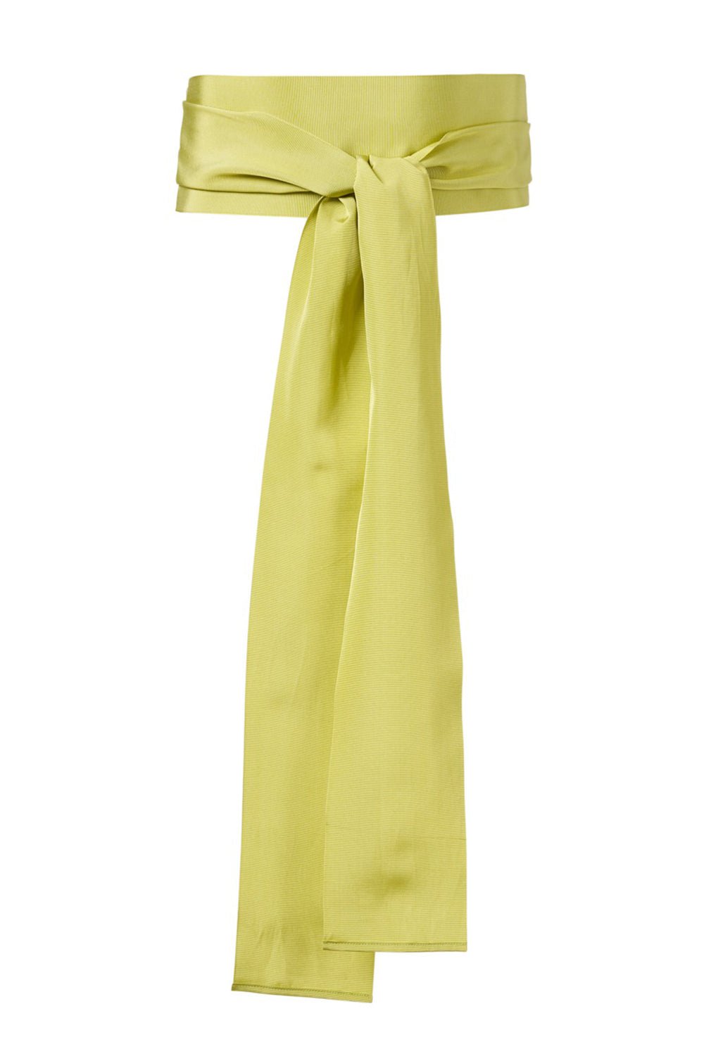 SARA ROKA-GG Ribbon Belt - Lime-