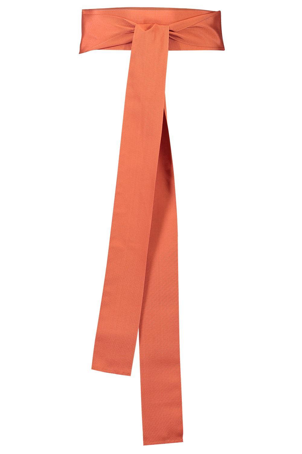 Ribbon Belt - Light Brick-LTBRICK-S-ACCESSORIEBELTS-SARA ROKA