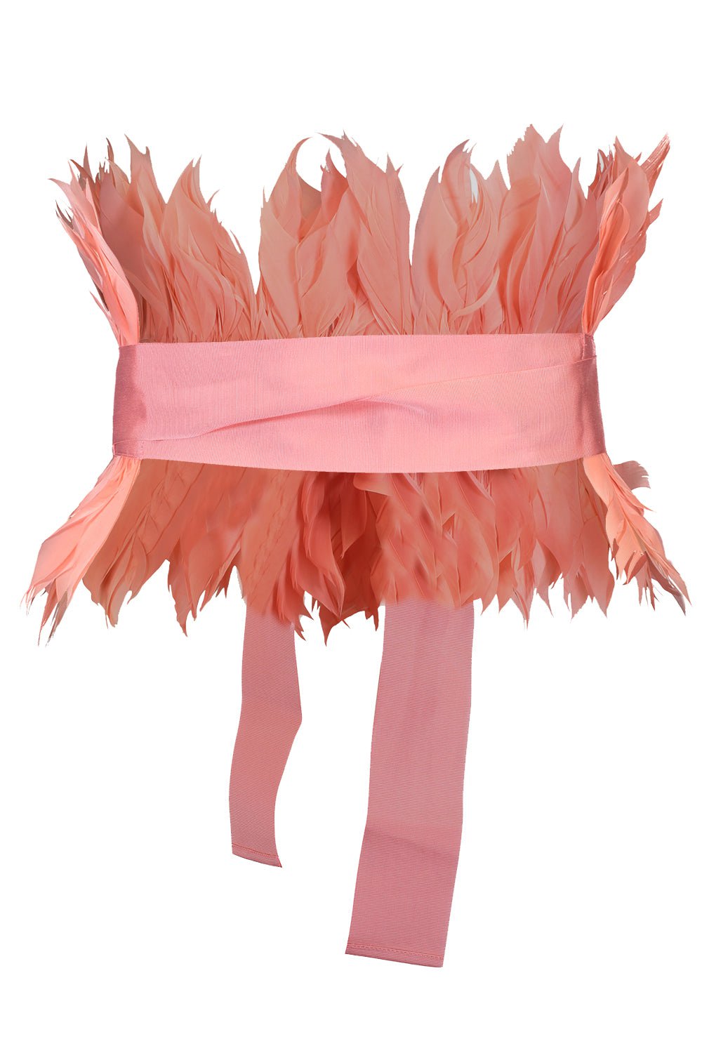 SARA ROKA-Ribbon Belt - Flamingo Pink-