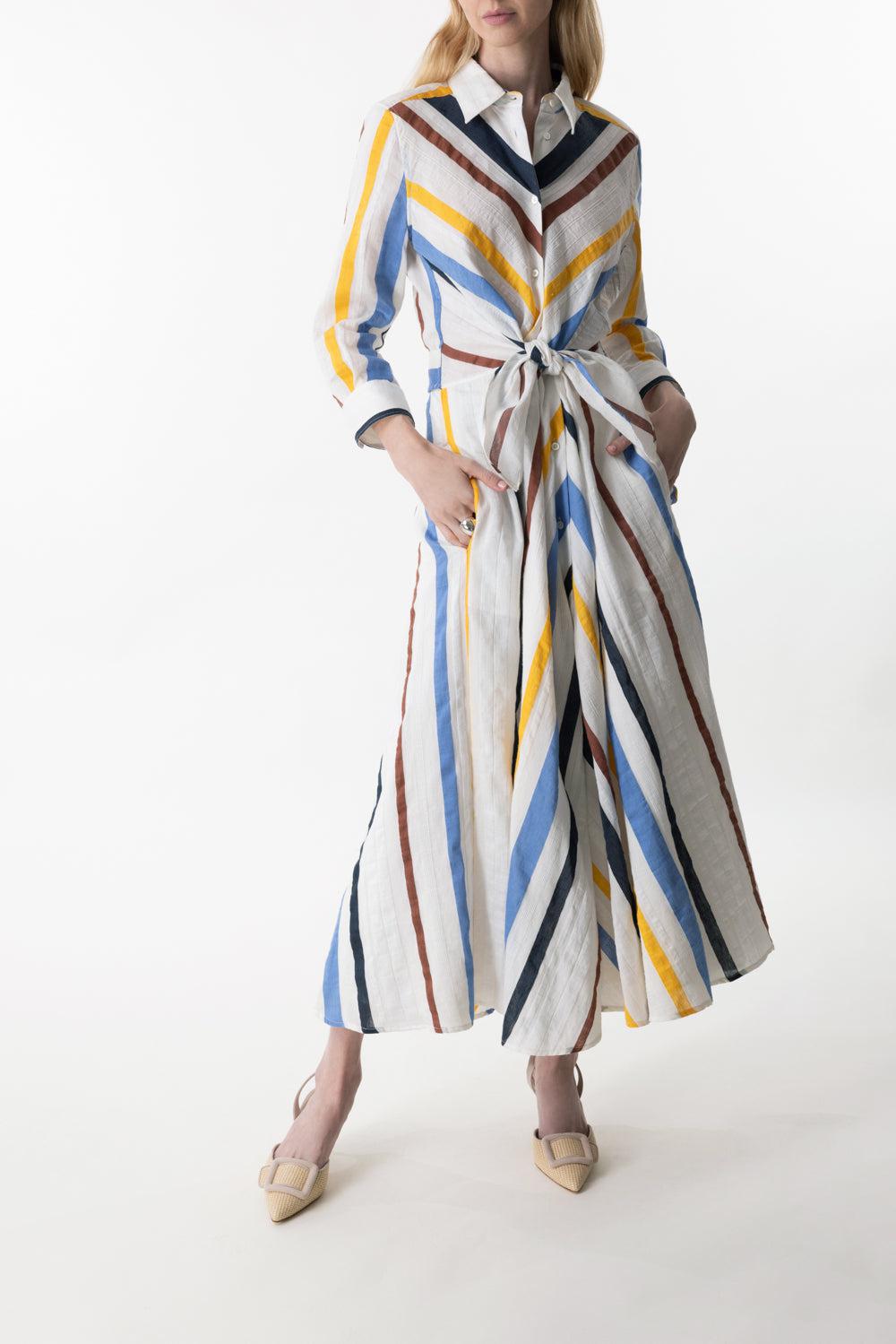 DRALLA DRESS-FLUIDSTR-38-CLOTHINGDRESSCASUAL-SARA ROKA
