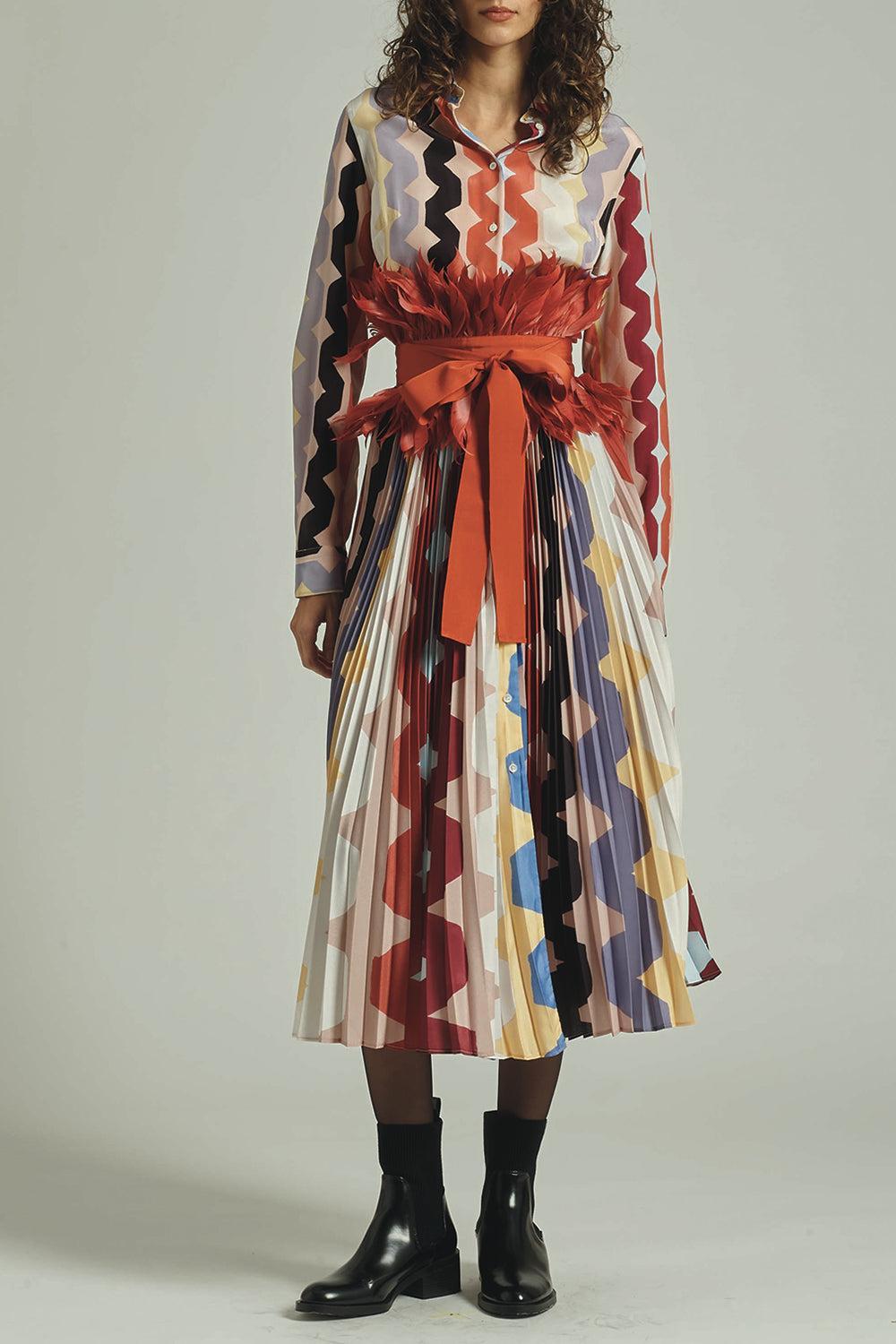 Toska Dress-LTZIGZAG-38-CLOTHINGDRESSCASUAL-SARA ROKA