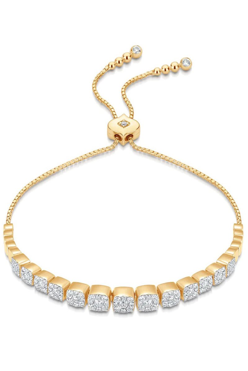 SARA WEINSTOCK-Adira Bolo Bracelet-YELLOW GOLD