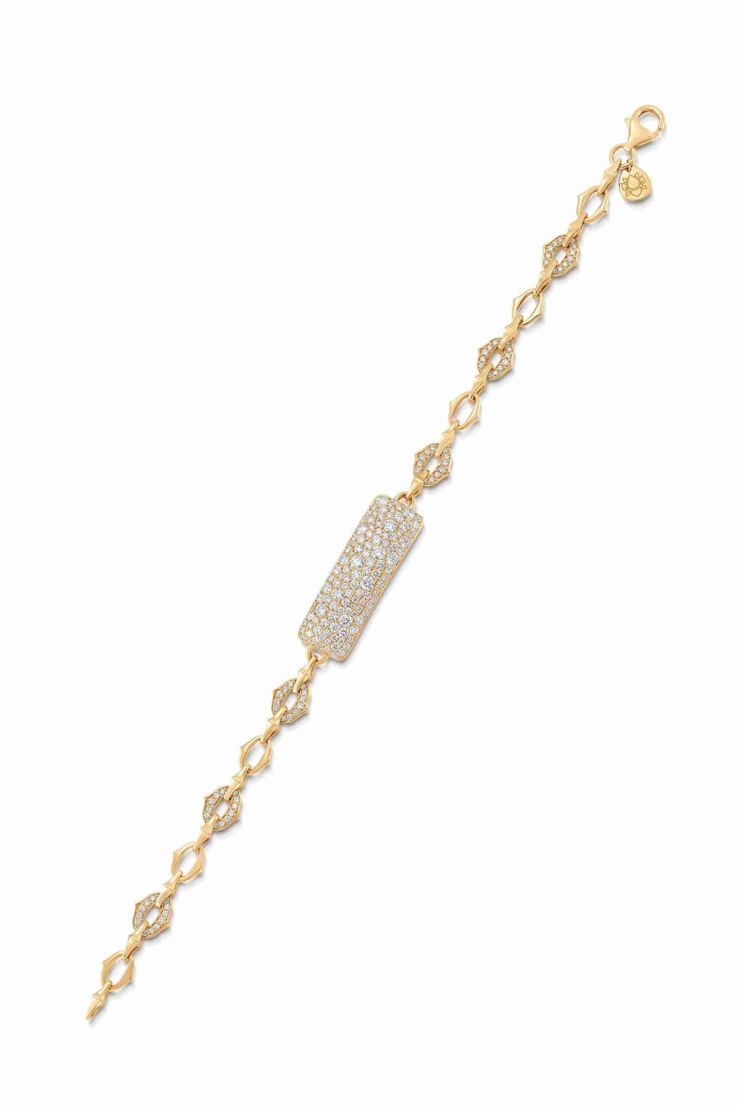 SARA WEINSTOCK-Lucia Diamond Bar Bracelet-YELLOW GOLD