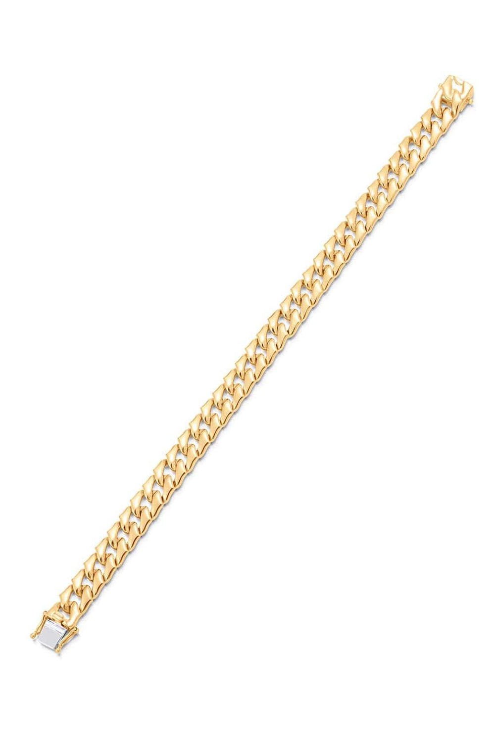 SARA WEINSTOCK-Lucia Solid Link Bracelet-YELLOW GOLD