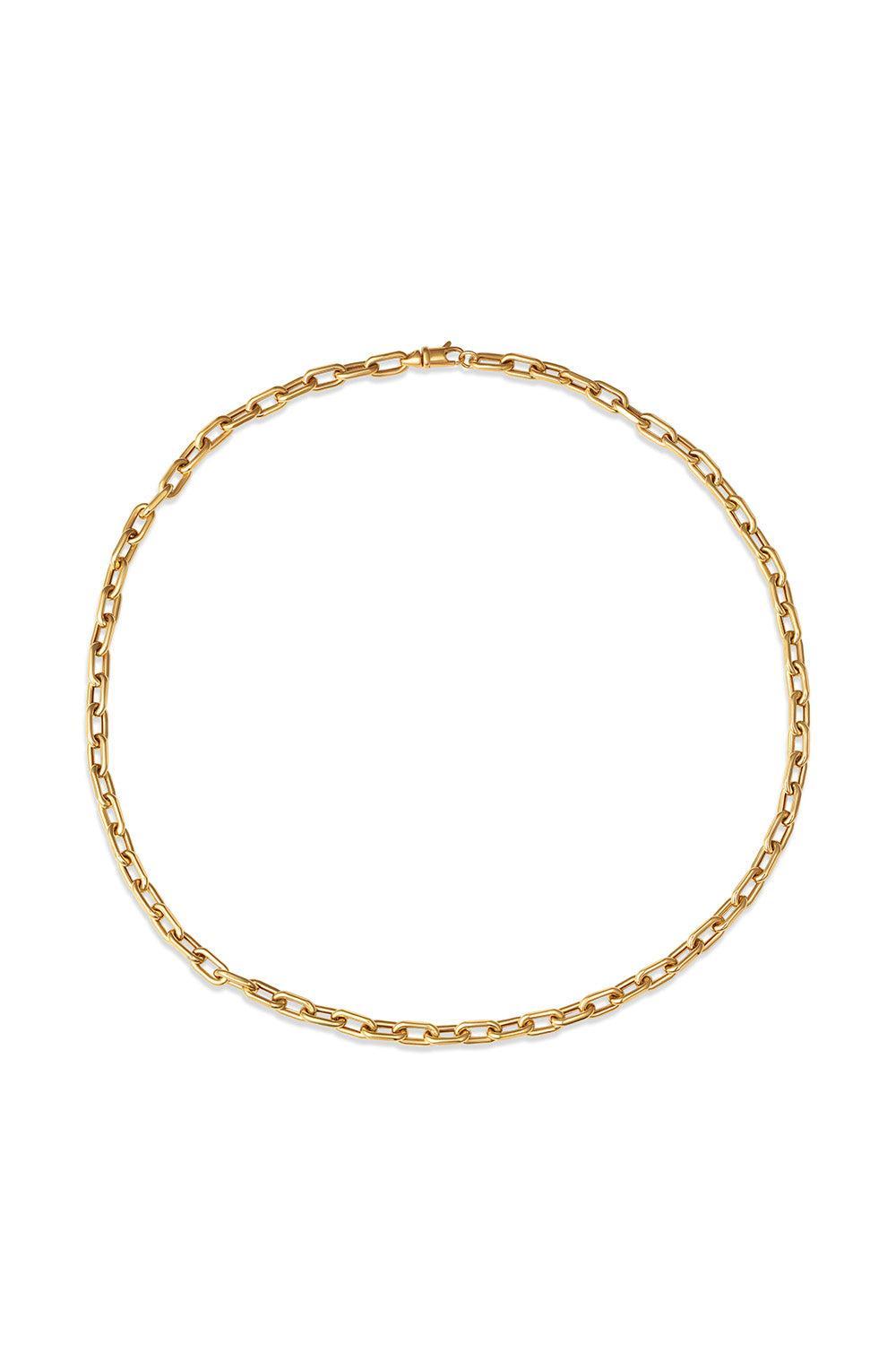 Medium Rectangle Necklace-YELLOW GOLD-20-JEWELRYFINE JEWELNECKLACE O-SARA WEINSTOCK