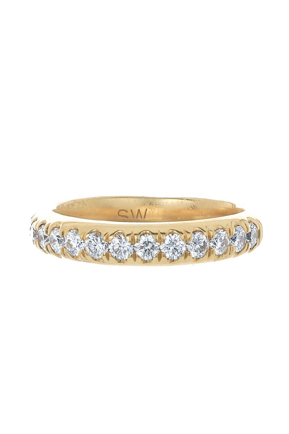 SARA WEINSTOCK-Dujour Diamond Band Ring-YELLOW GOLD