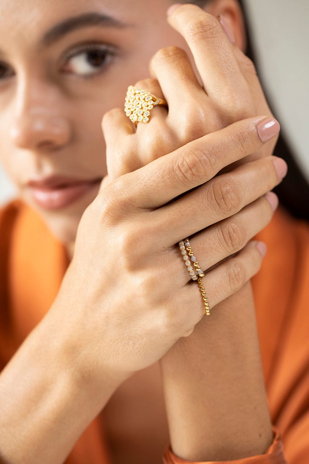 SARA WEINSTOCK-Isadora Cali Gold Ring-YELLOW GOLD
