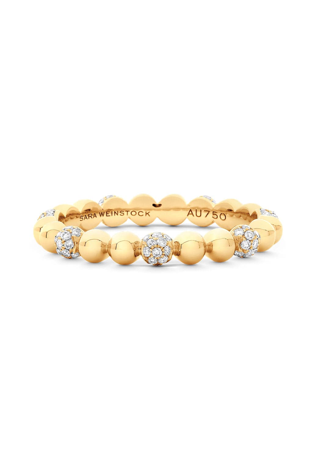SARA WEINSTOCK-Isadora Cali Partial Ring-YELLOW GOLD