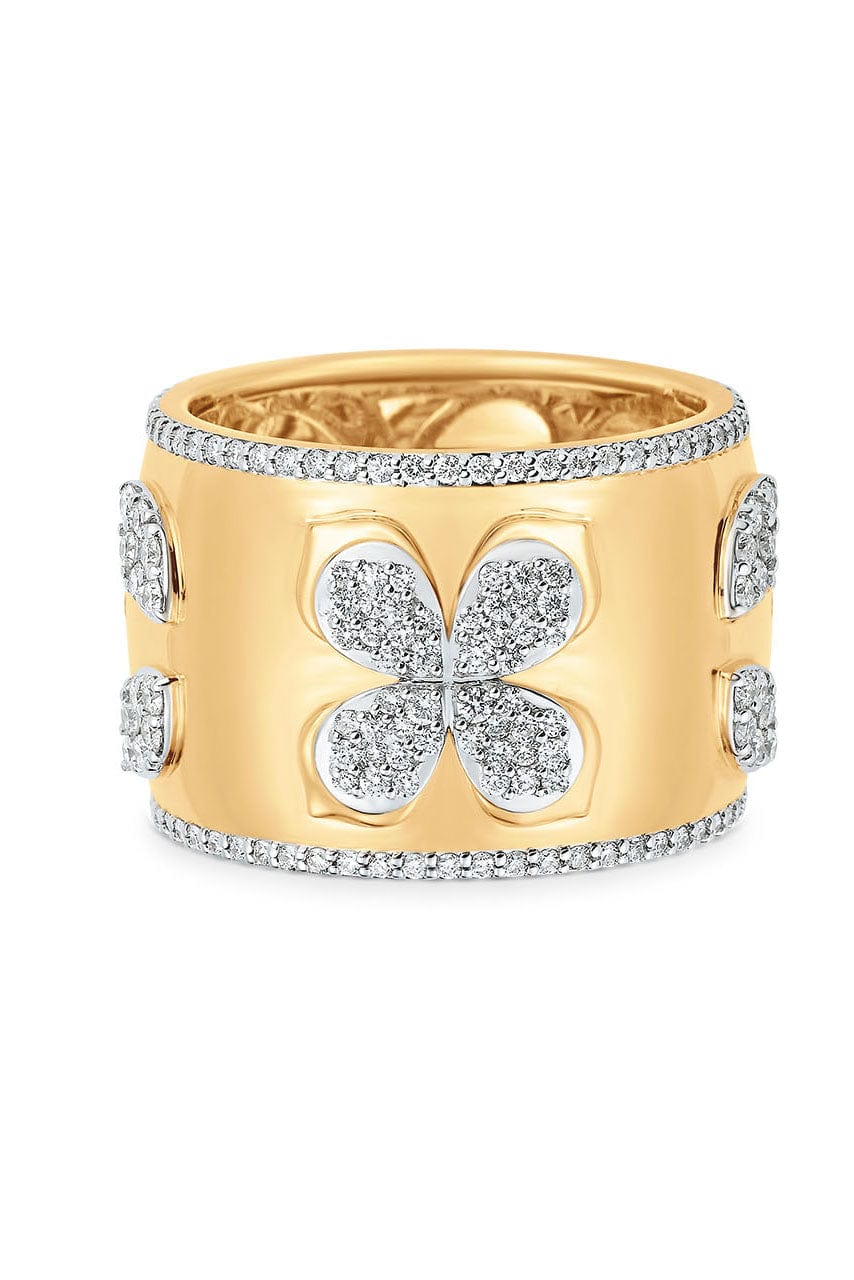 SARA WEINSTOCK-Lierre Petal Cigar Ring-YELLOW GOLD