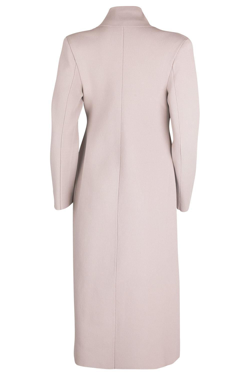 Crepe Knit Trench With Tie-OYSTER-S-CLOTHINGCOATTRENCH-SCANLAN THEODORE