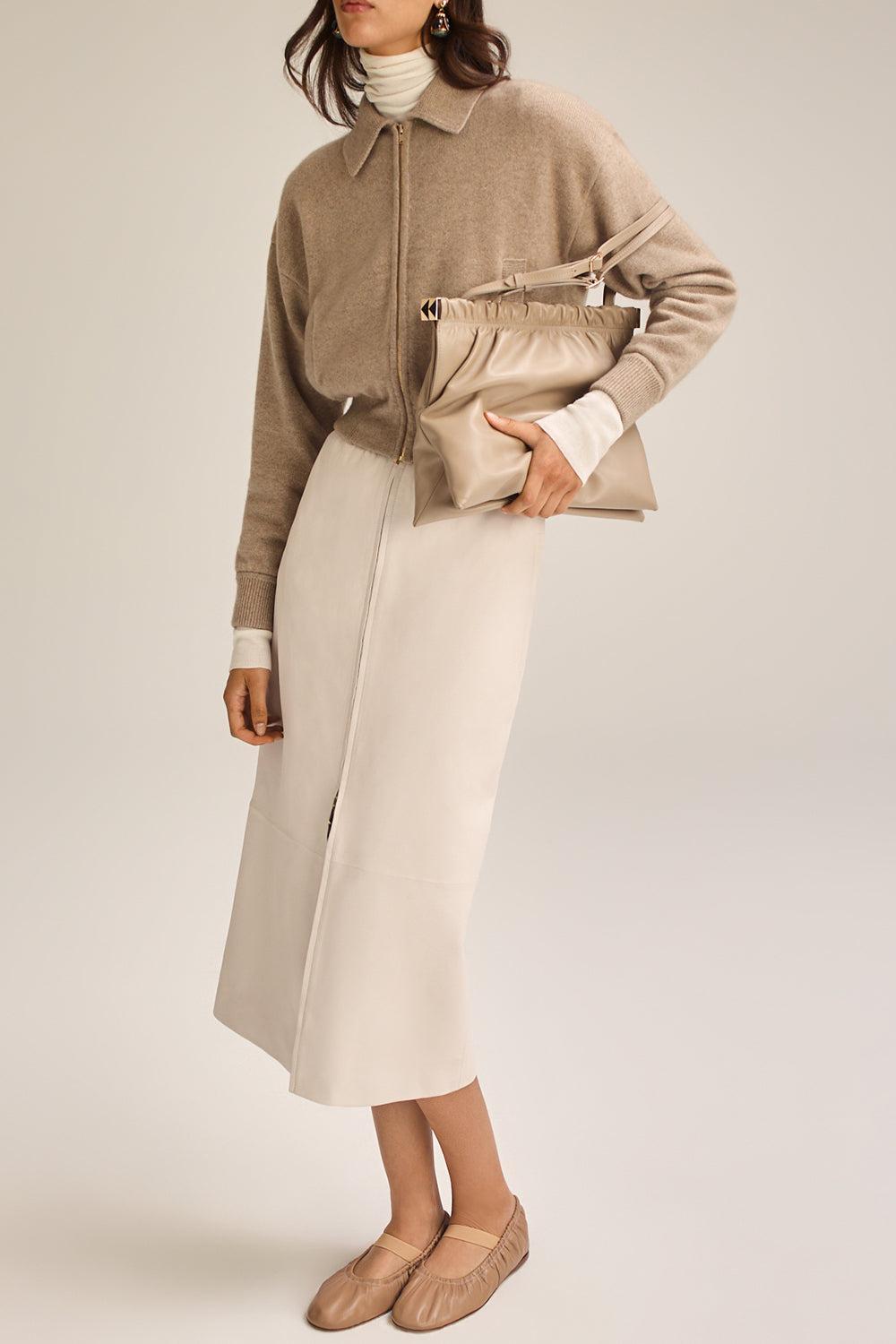 Cashmere Collared Bomber Jacket-TRENCH-XS-CLOTHINGJACKETCASUAL-SCANLAN THEODORE