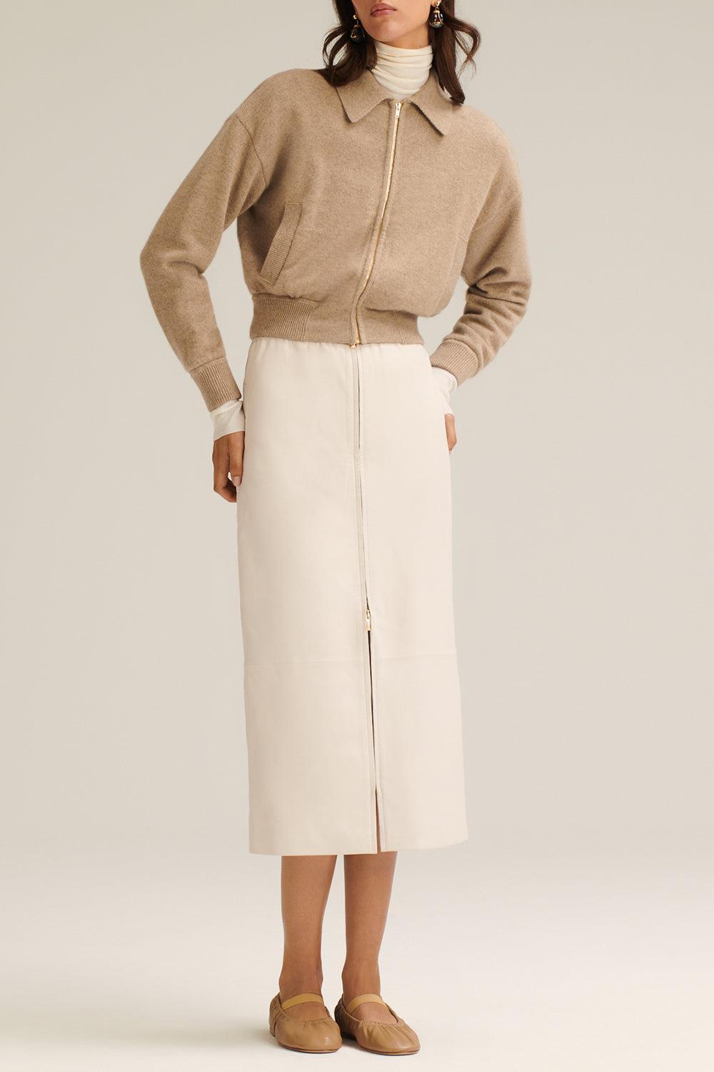 Cashmere Collared Bomber Jacket-TRENCH-XS-CLOTHINGJACKETCASUAL-SCANLAN THEODORE