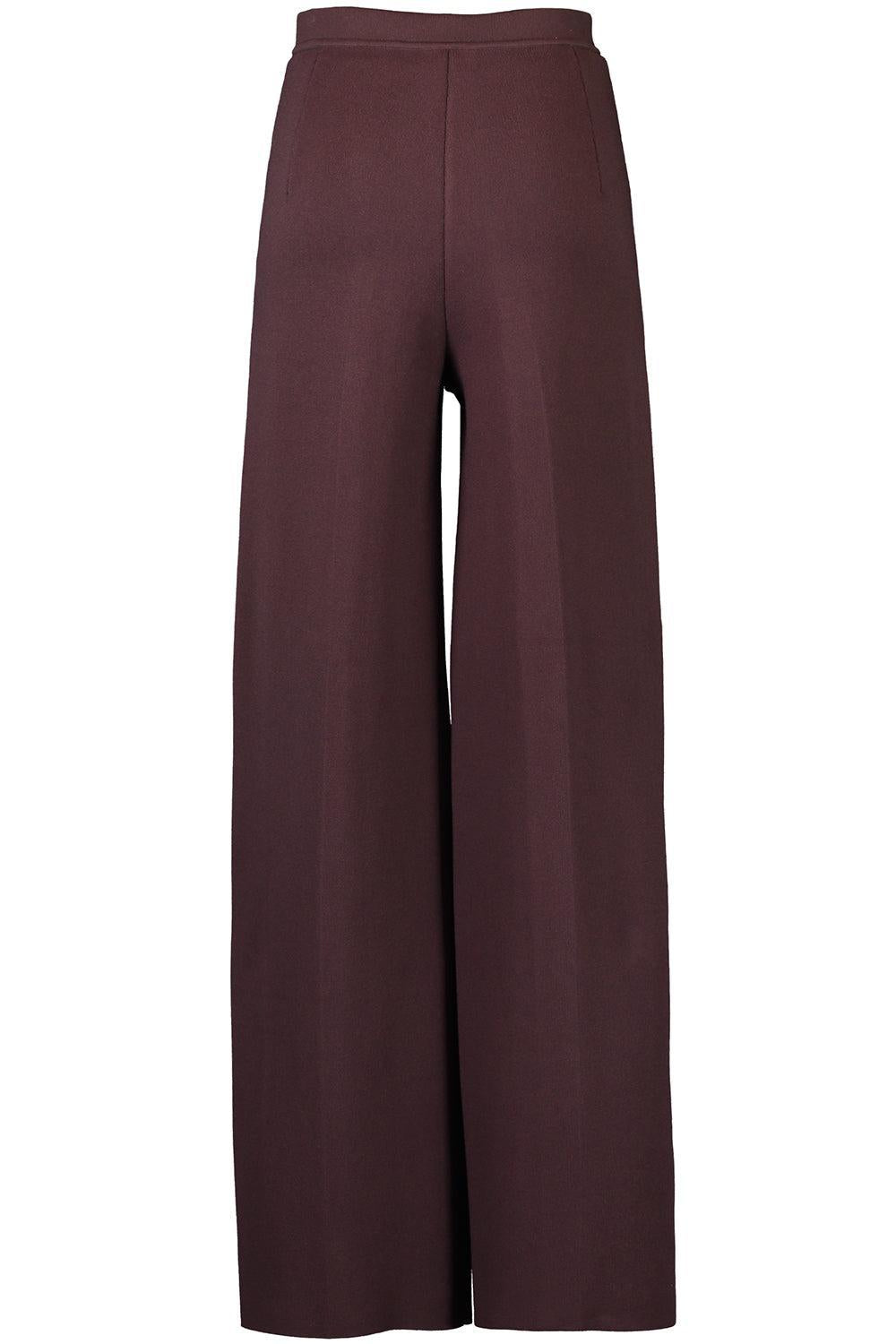 Knit Trouser-CHOCOLATE-XS-CLOTHINGPANTSLIM FIT-SCANLAN THEODORE