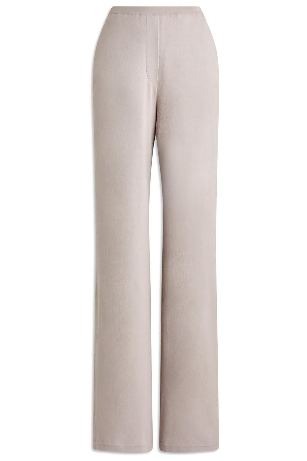 Crepe Knit Flare Trouser