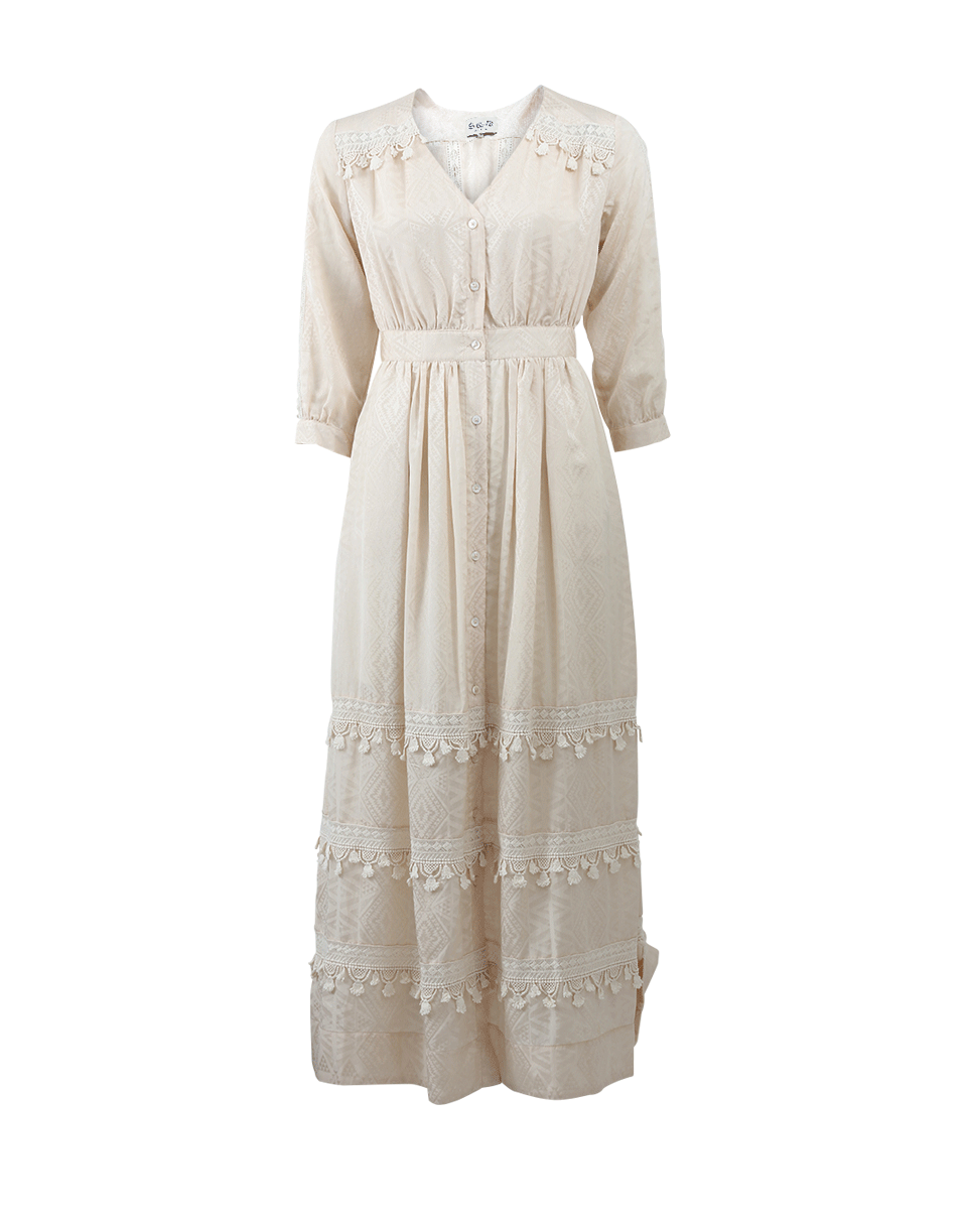 SEA-Button Front Maxi Dress-