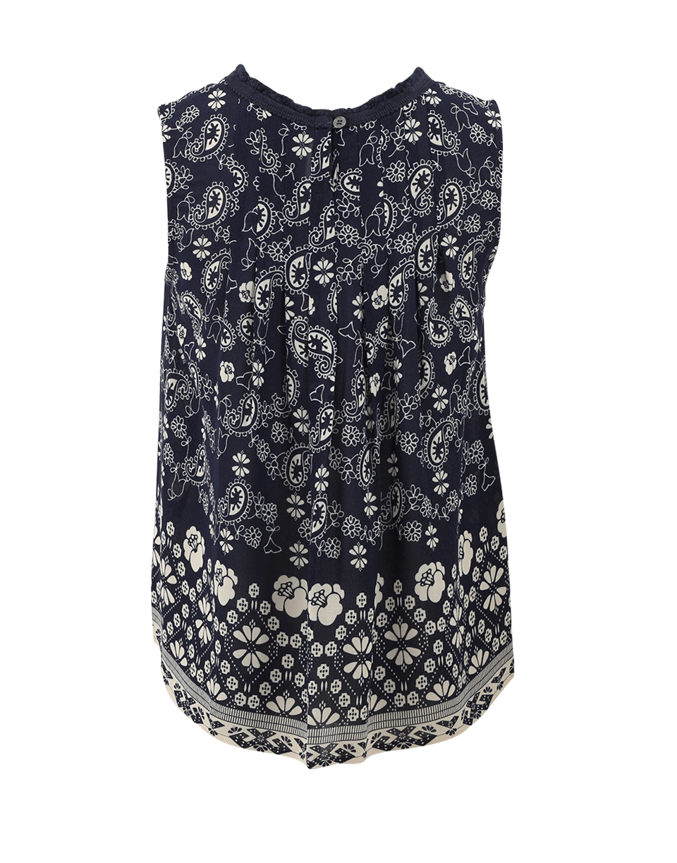 SEA-Pintuck Bandana Tank-