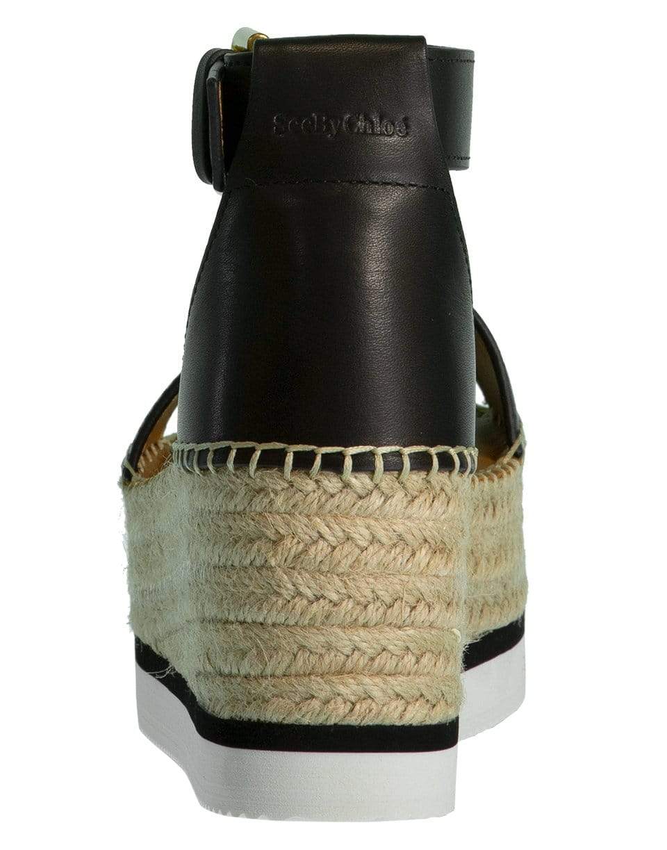 SEE by CHLOE-Glyn Ankle Strap Platform Wedge-