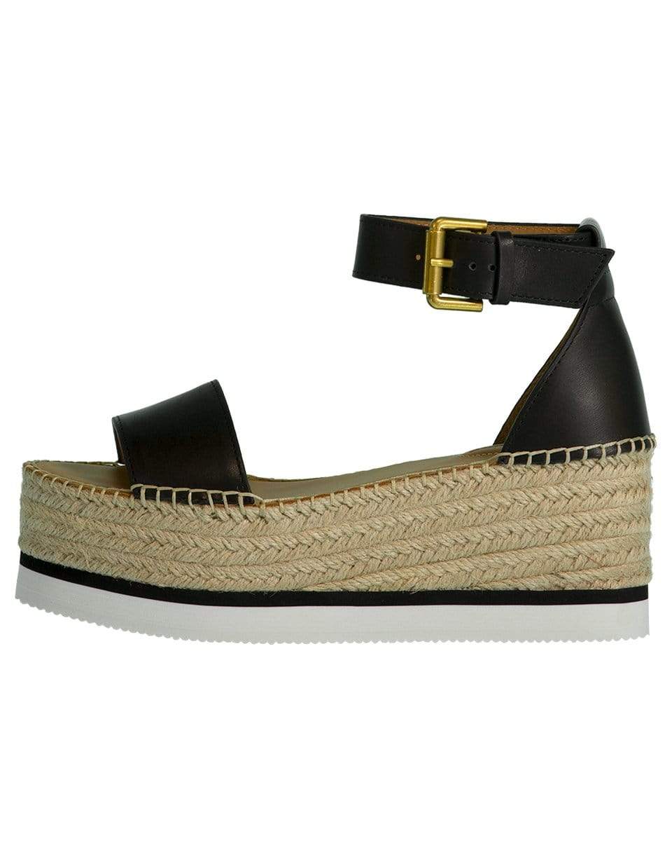 SEE by CHLOE-Glyn Ankle Strap Platform Wedge-