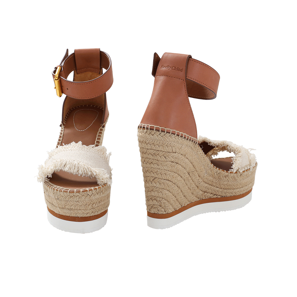 SEE by CHLOE-Glyn Canvas Wedge-