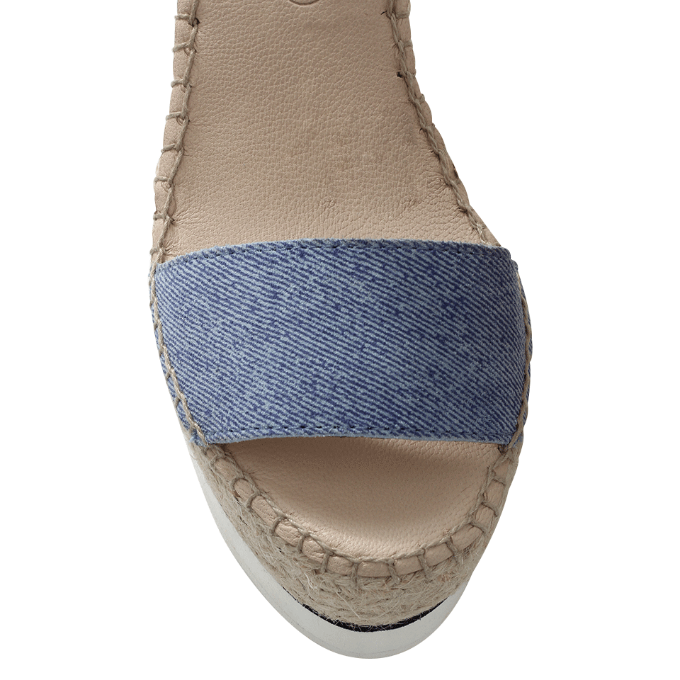 SEE by CHLOE-Glyn Denim Espadrille Wedge-