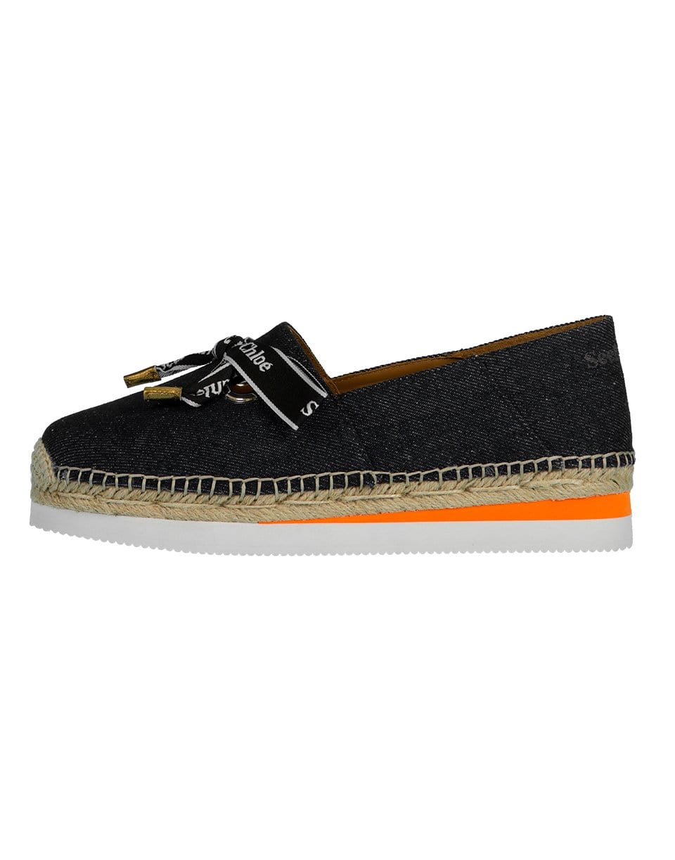 SEE by CHLOE-Denim Espadrille-
