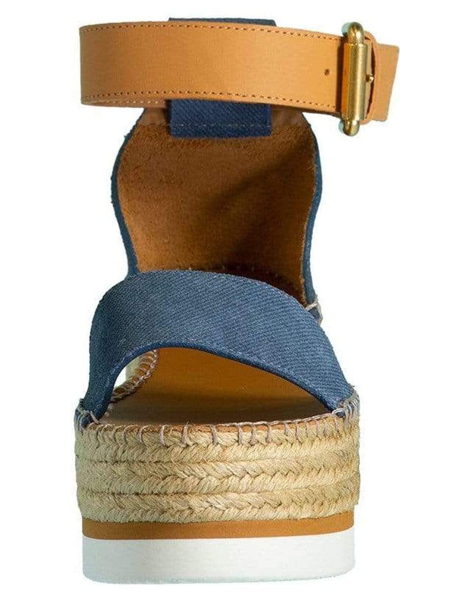 SEE by CHLOE-Jean Strappy Wedge Heel Sandal-