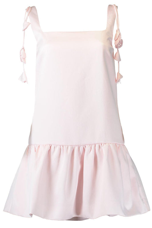 Flower Taffeta Mini Dress-PINK-2-CLOTHINGDRESSCASUAL-SELF-PORTRAIT