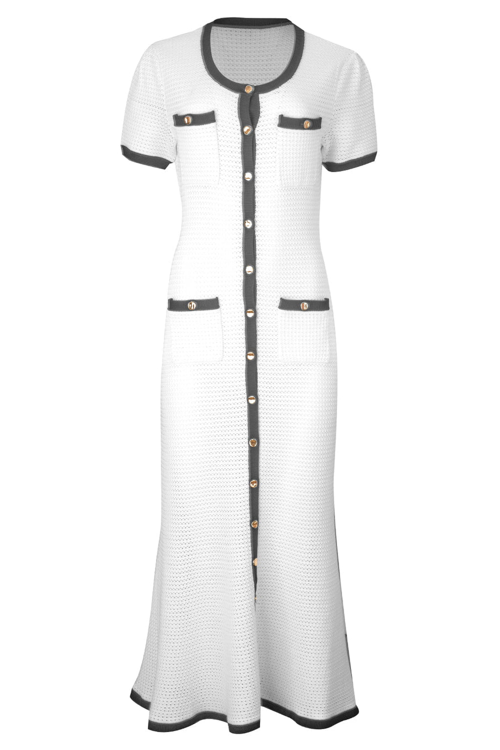 Crochet Midi Dress