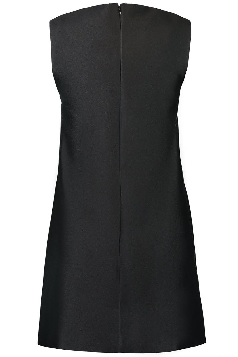 Embellished Trim Mini Dress-BLACK-2-CLOTHINGDRESSCOCKTAIL-self-portrait