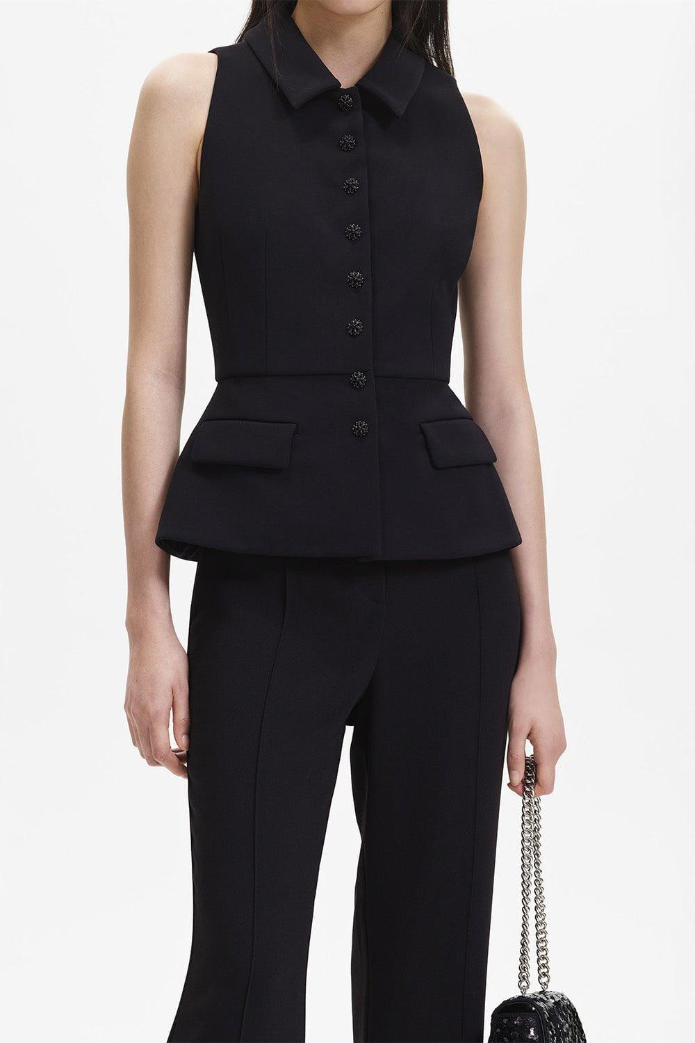 self-portrait-Tailored Jumpsuit-