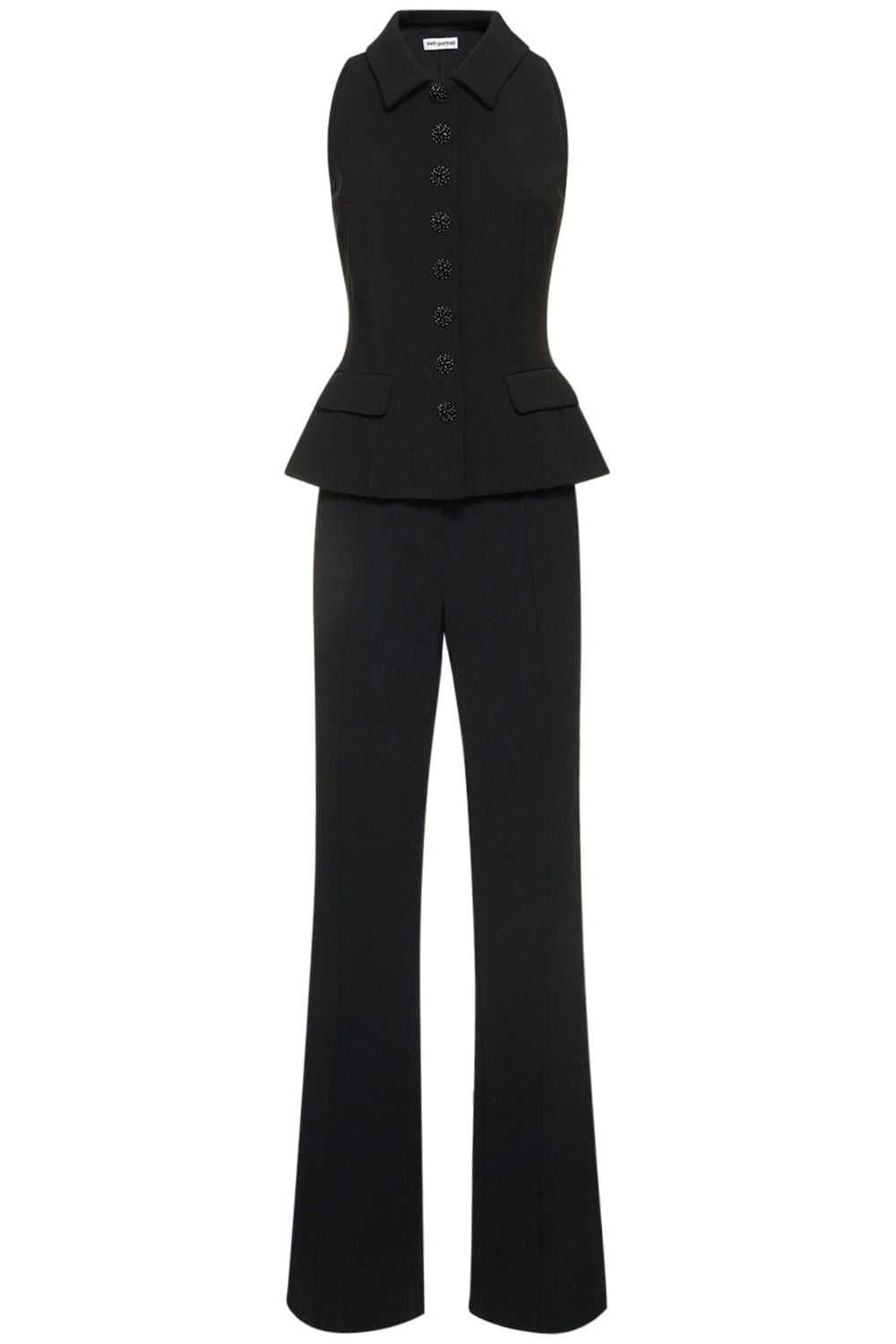 self-portrait-Tailored Jumpsuit-