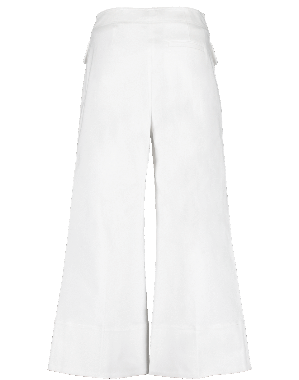 self-portrait-Canvas Front Pocket Trouser-