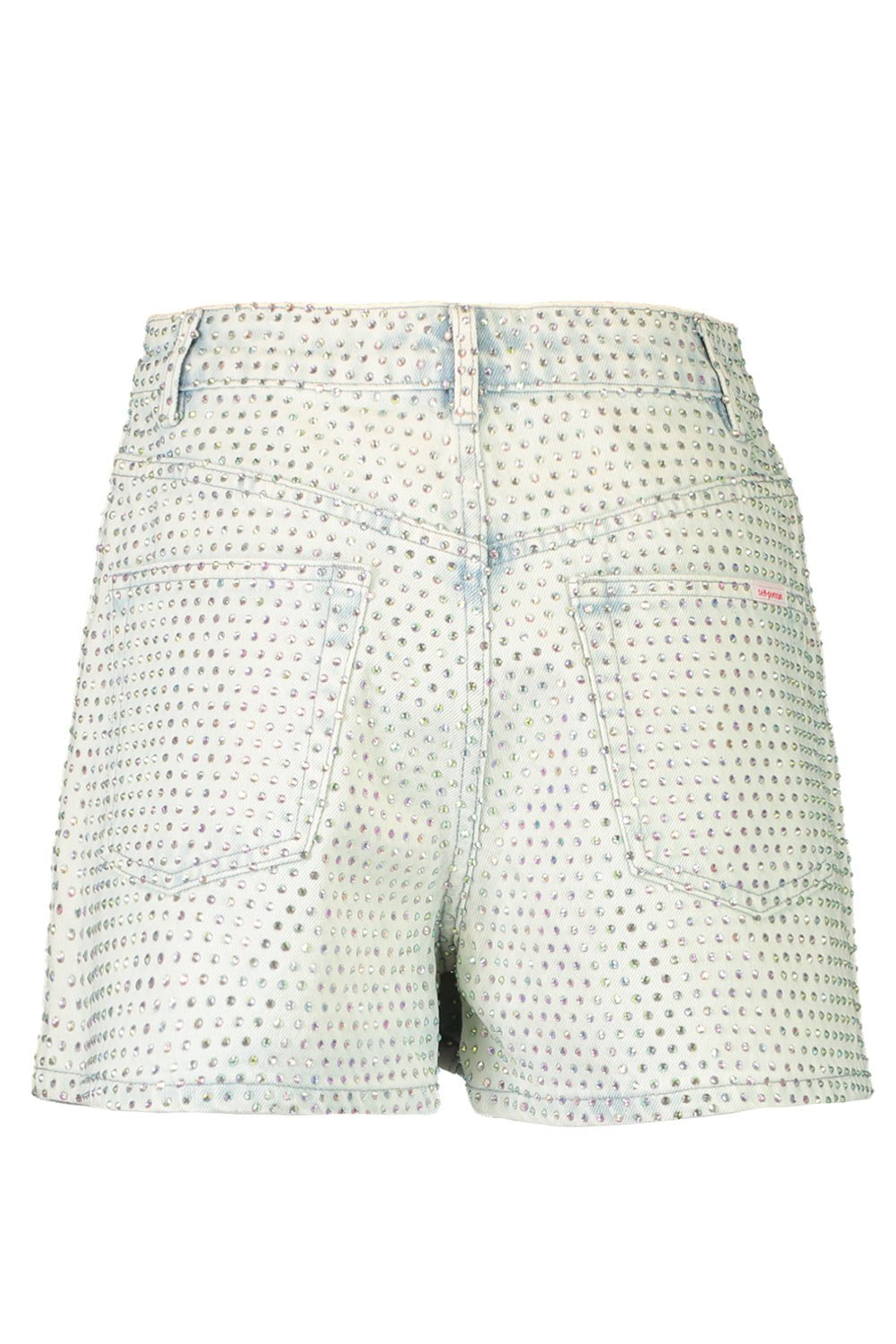 self-portrait-Rhinestone Shorts-