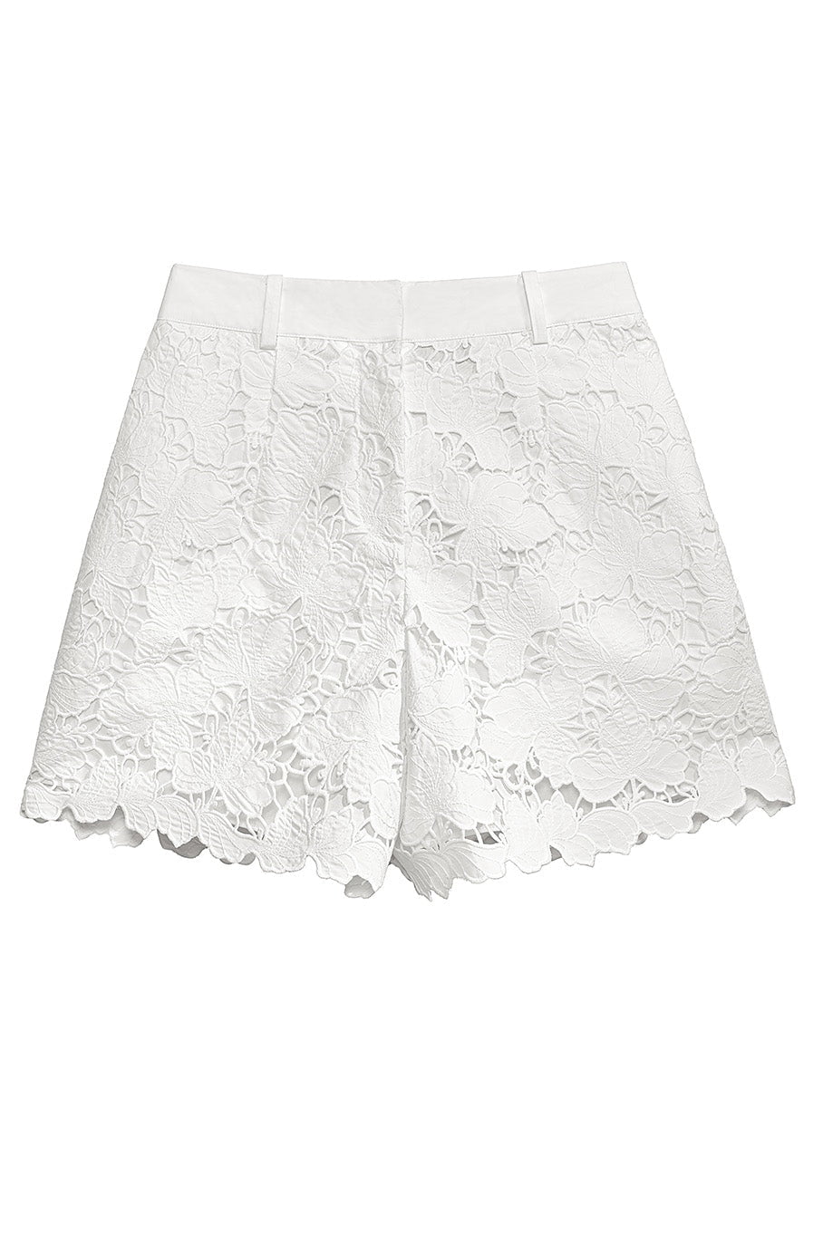 self-portrait-Lace Shorts-