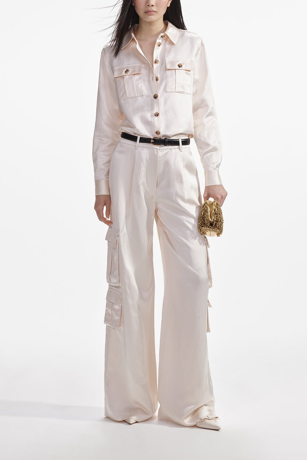 self-portrait-Cargo Trousers-