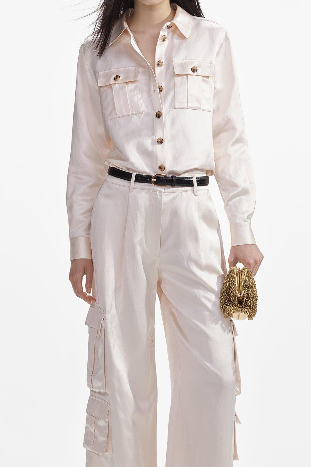 self-portrait-Cargo Trousers-