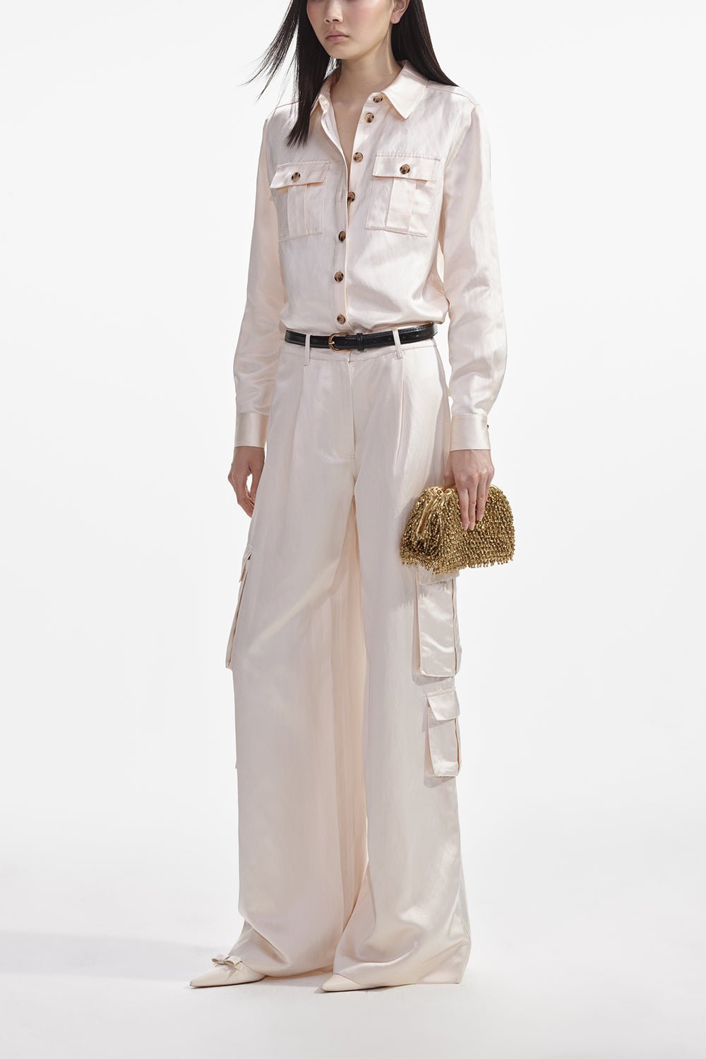 self-portrait-Cargo Trousers-