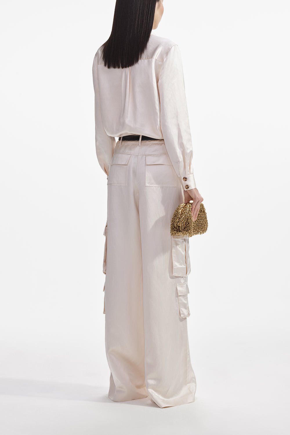 self-portrait-Cargo Trousers-