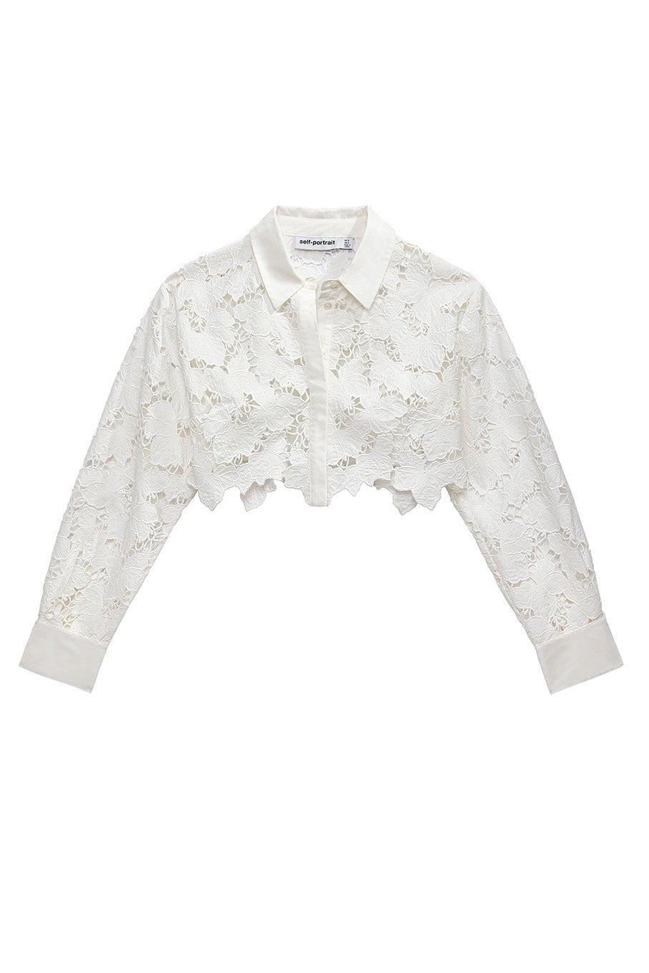 self-portrait-Lace Top-
