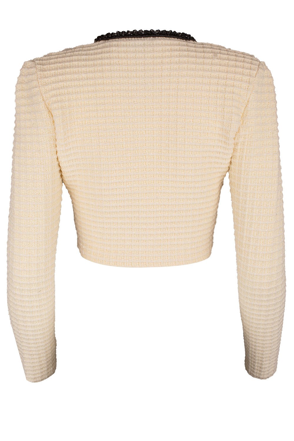 self-portrait-Textured Cardigan-